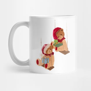 Winter Teddy Bears Mug